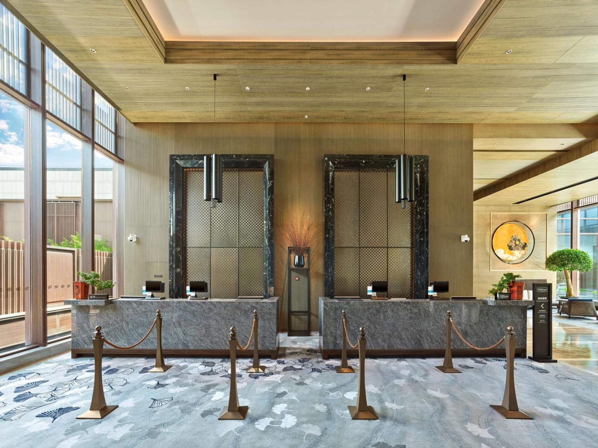 Hilton Shanghai Songjiang Guangfulin Exterior foto